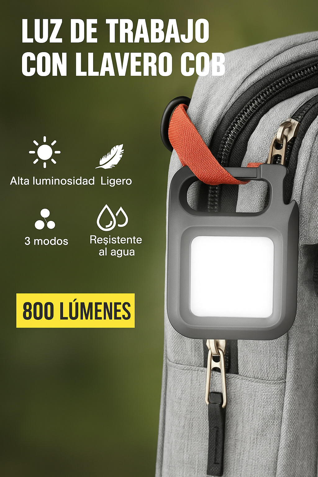 Linterna Multifuncional 3 en 1